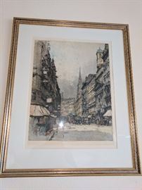 Luigi Kasimir Etching