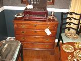 Henkle Harris Solid Walnut Bachelor's Chest.