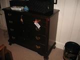 Suter's 4 drawer Chest in Solid Mahogany, recently purchased.