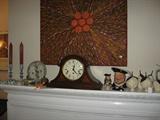 Mantle clock and in great working condition.