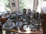 Lots and Lots of old Pewter