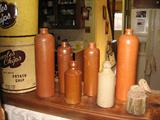 Very old stoneware bottles