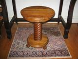 An Antique Teak Wood Low Plant Stand!