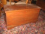 Antique Pine Blanket Chest!