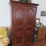 A Solid Cherry Cabinet