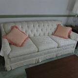 A Great Spotless Three Cushion Sofa
