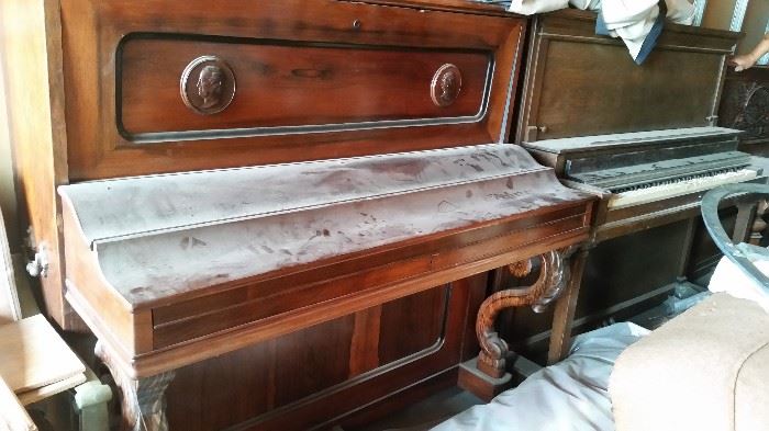 Antique upright pianos $900 / will be 50% off at 12pm!