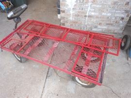 Farm Wagon with Removable Sides