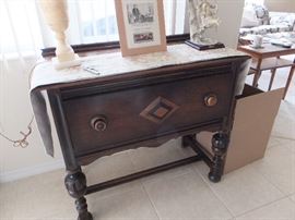 Vintage solid wood sideboard