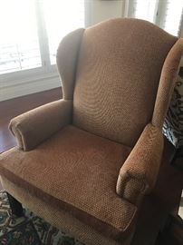 Bassett Down Wing Chair 1 of 2 Exactly Alike