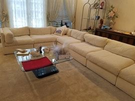 Living room sectional sofa