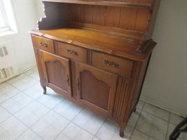 China Cabinet bottom half drawers/cabinet