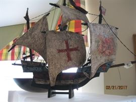 Spanish Sailing Ship decor