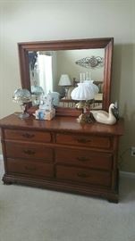 Bassett Dresser with Mirror