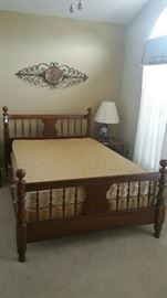 Queen Size Bed, plus mattress