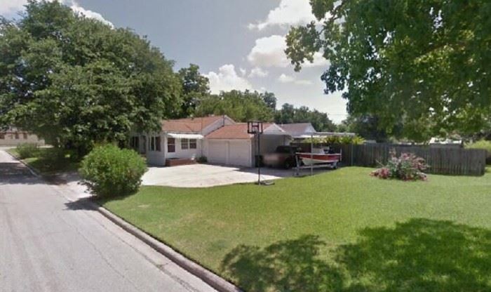 Street of home.  Large Spacious Home built in the 50's. Beautiful Oasis Back Yard with Pool. 