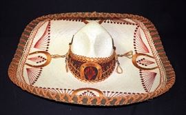 Gilberto Salazar Embroidered Sombrero, Size Unknown