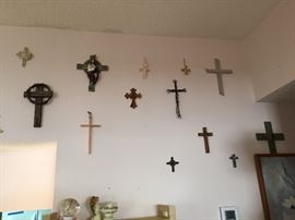 wall of crosses for sale  from  many places 