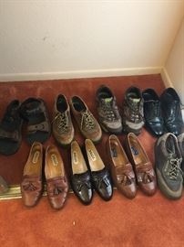 all size 7.5 D  hi end mens shoes 
