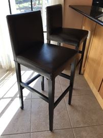 Crate and Barrel stools (2)