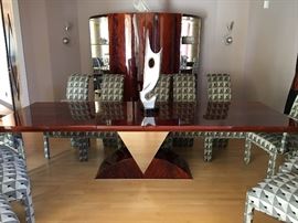 Greg Sheres PM dining table (mahogany burl)