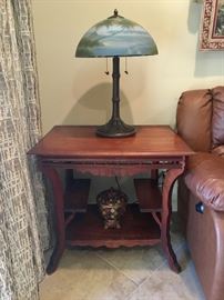 Antique "Gingerbread" Table