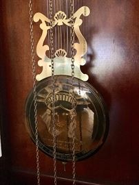 Ridgeway Grandfather Clock, Liberty detail
