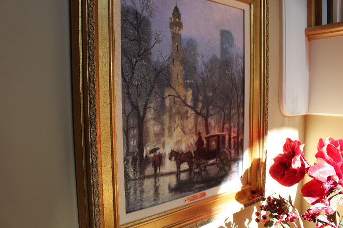 this is my favorite of all Thomas Kinkade pieces - owners paid $800 for this...yours for much less.