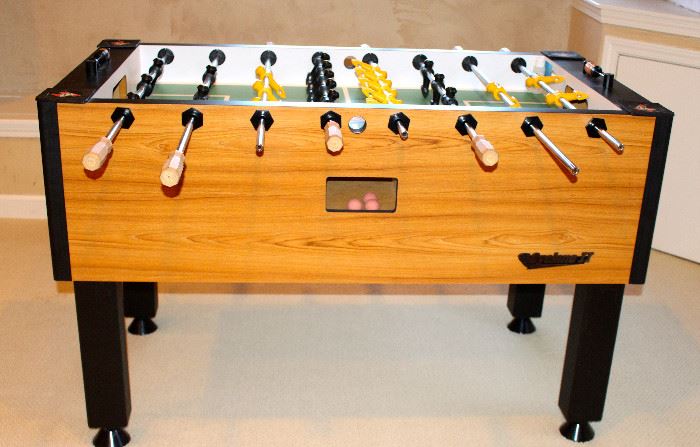 High High End foosball table which should last till the next century, made by Tornado - Cyclone 2