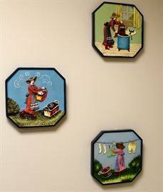 These would look adorable in my Laundry Room, where I spend most of my free time.  Ugh.