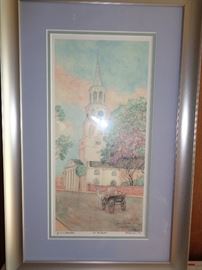 Original Watercolor by  Jeanie Drucker