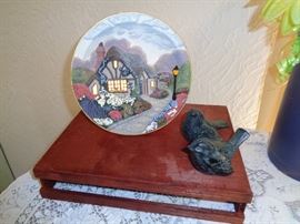 Thomas Kinkade lighted plate