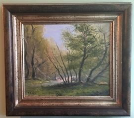 Original pil painting