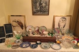 More fine china and glass