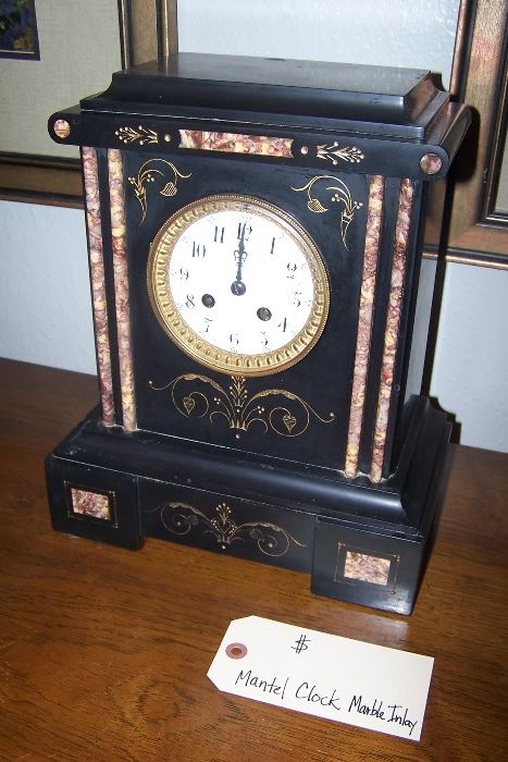 Beautiful clock, but we're still hunting for the key!