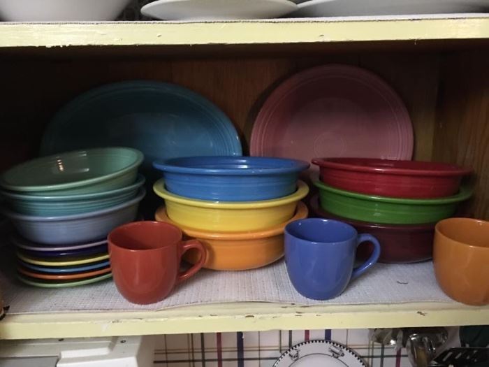 Collection of Fiesta Ware