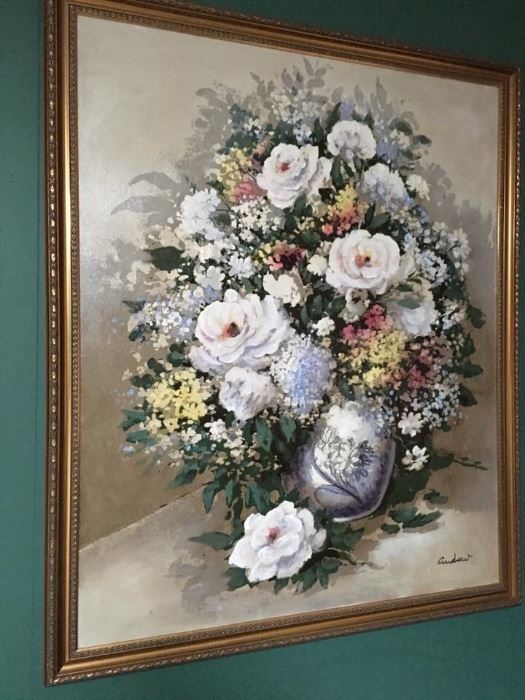 Gorgeous Floral Painting by Andrew