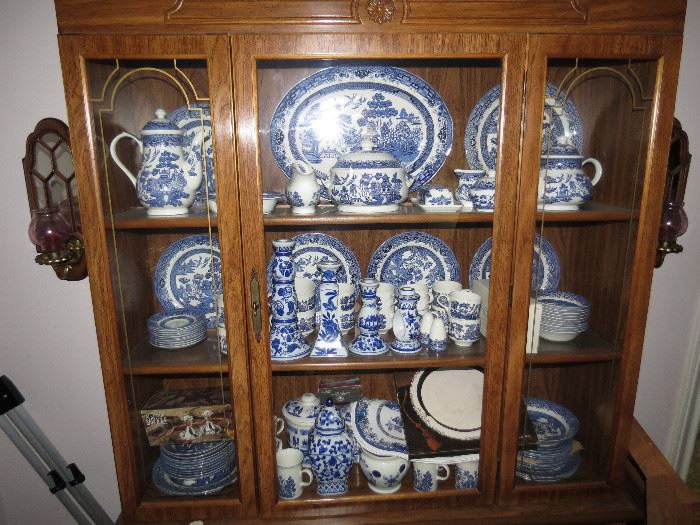 China Cabinet, Blue Willow and More