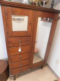 Antique Gentlemans wardrobe