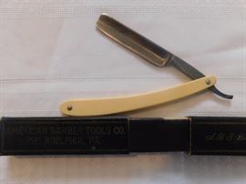 American Barber tool company Straight razor