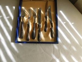 Silver plate flatware