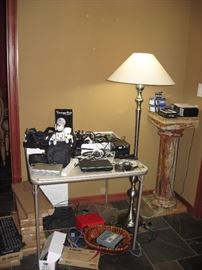 Large selection of computer accessories and electronics. 