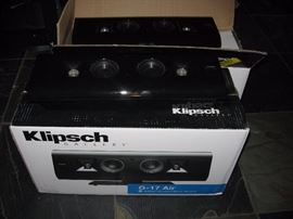 3 Klipsch speakers