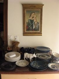 Fiesta Navy Mugs:  $3 each