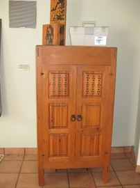 Southwest Cabinet, prepped as a TV cabinet with Power Bar