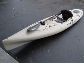 Two SUP USA Stand Up Paddle Boards Hobie Kayak Necky Looksha Kayak 14ft. with life vests