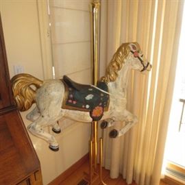Fiberglass Carousal Horse
