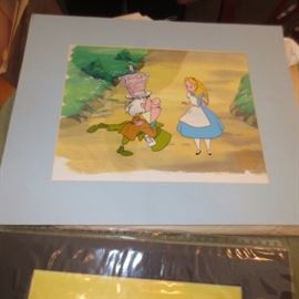 Disney Celluloid's With Certificates