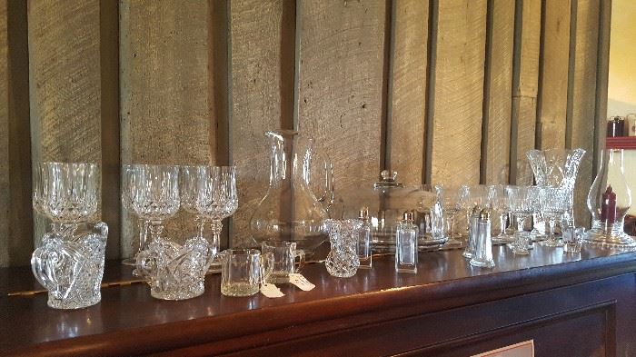 Glassware and crystal