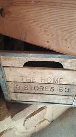 Home stores wooden box